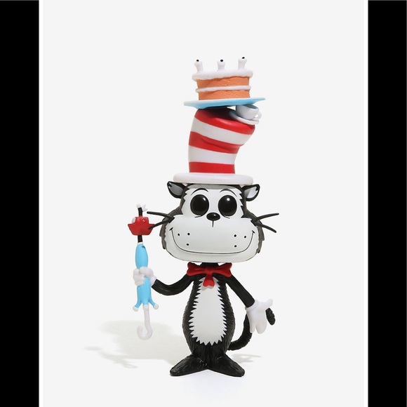 Funko Dr. Seuss The Cat In The Hat Vinyl Figure NEW - Picture 2 of 7